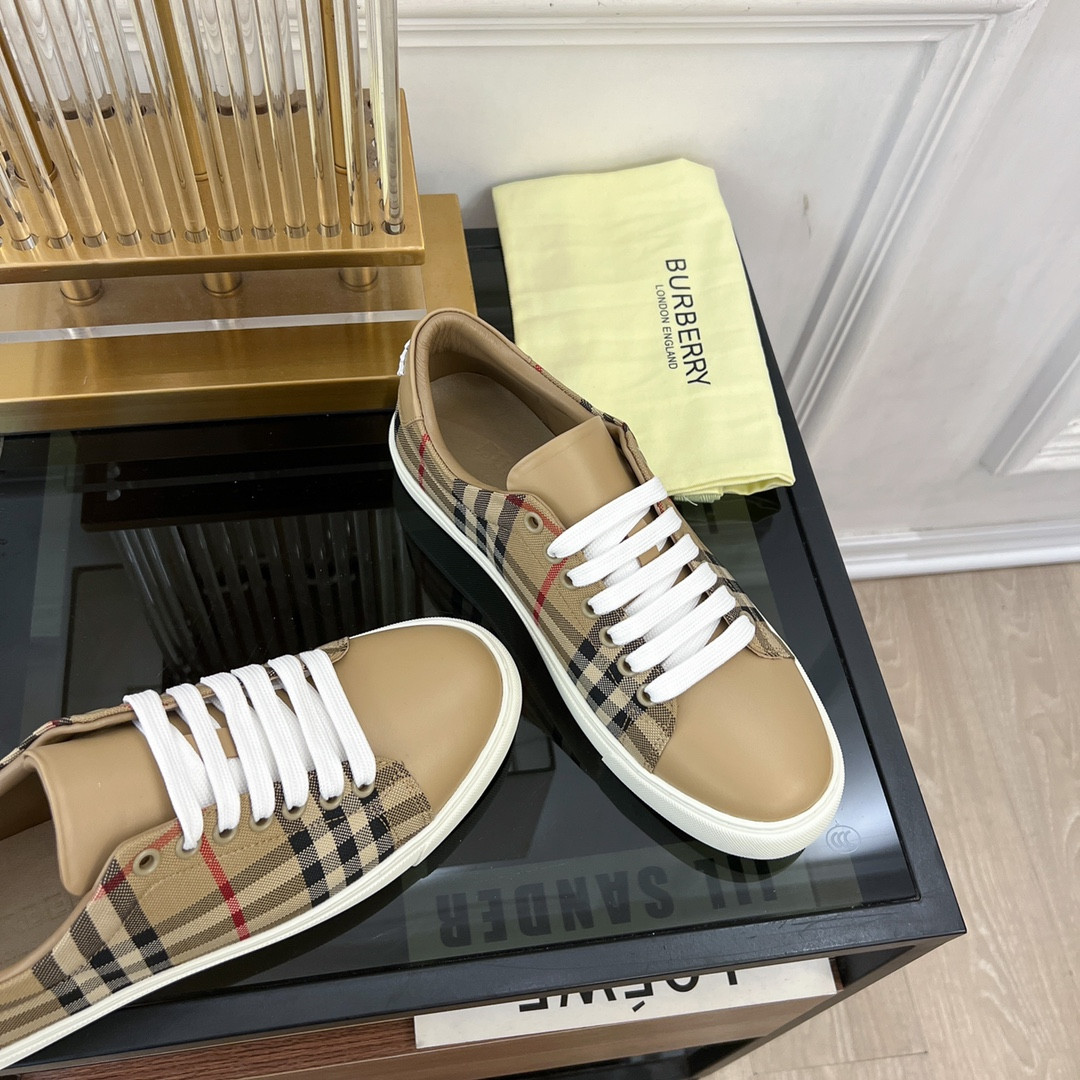 UA Burberry Check Sneakers