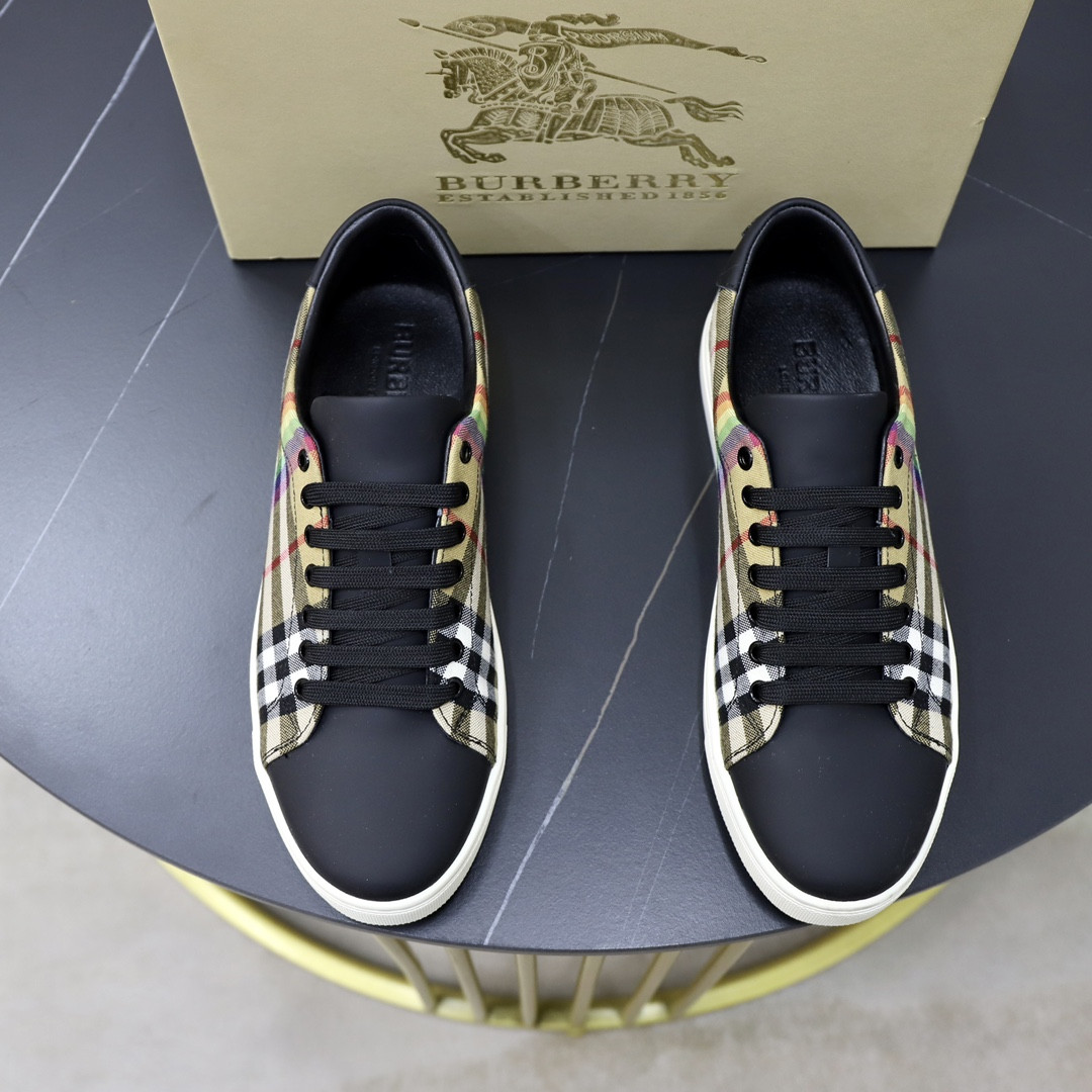 UA Burberry Check Sneakers