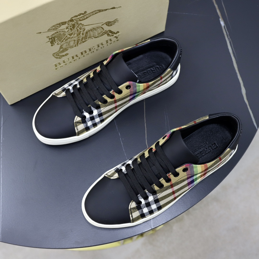 UA Burberry Check Sneakers