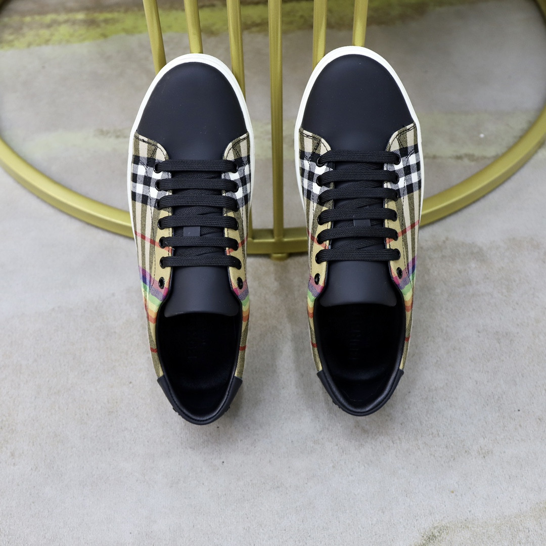 UA Burberry Check Sneakers