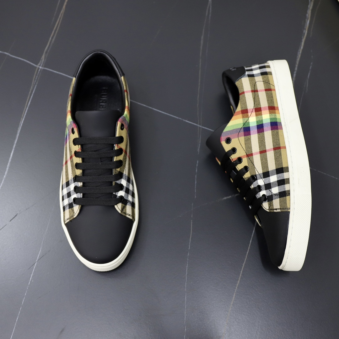 UA Burberry Check Sneakers