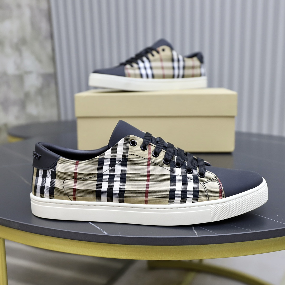 UA Burberry Check Sneakers