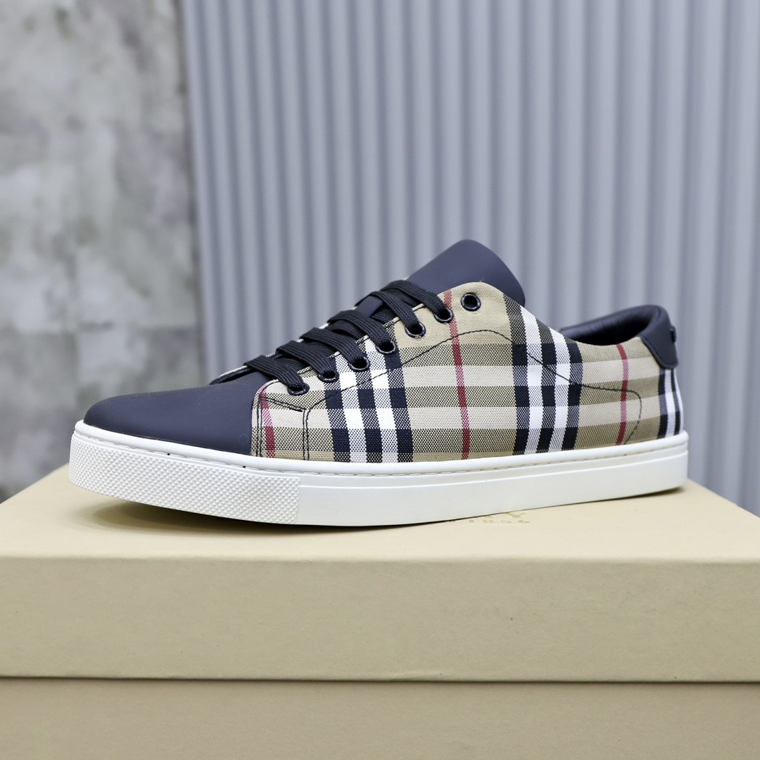 UA Burberry Check Sneakers