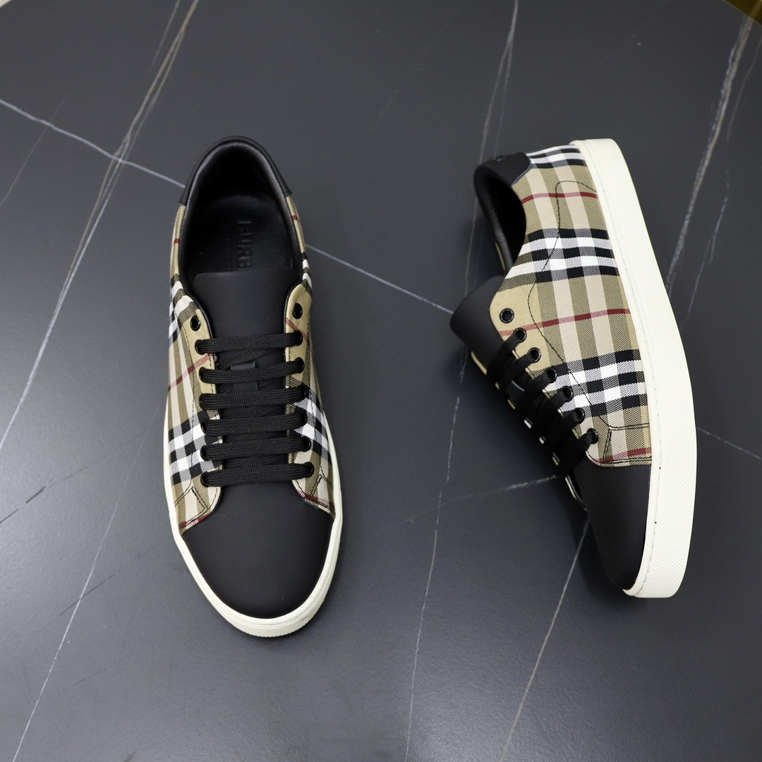 UA Burberry Check Sneakers