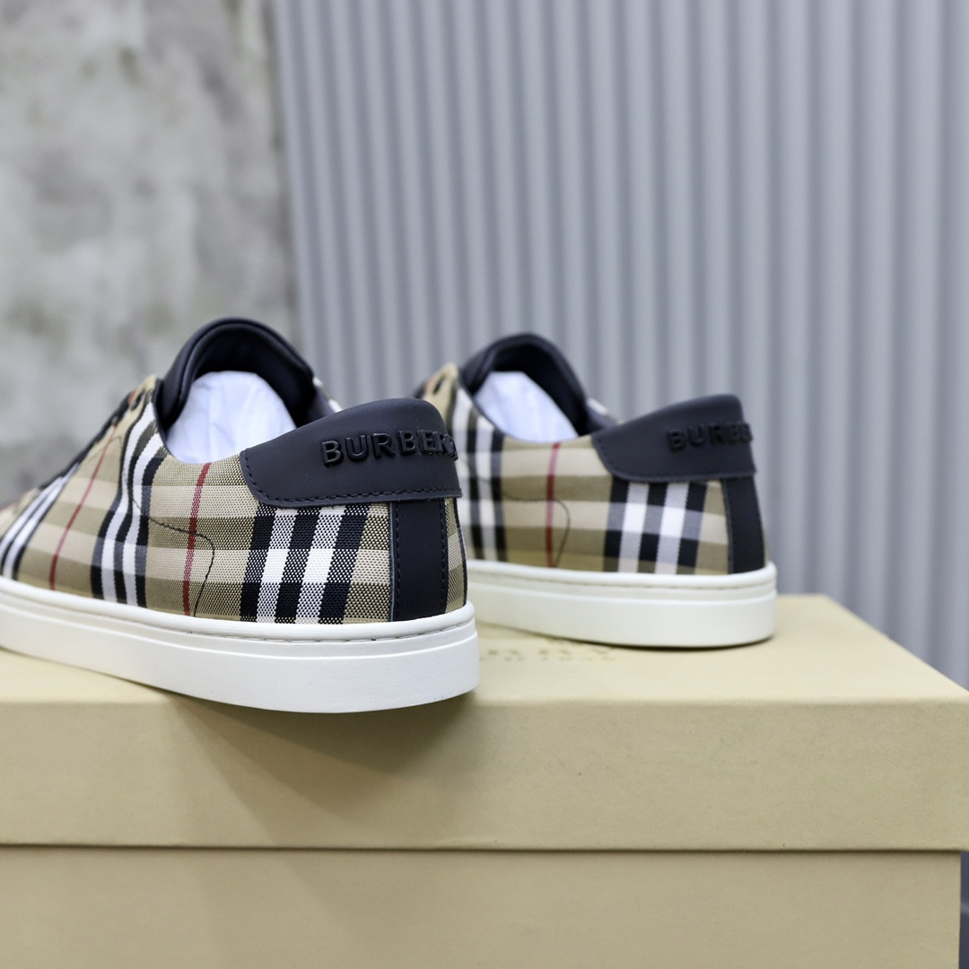 UA Burberry Check Sneakers