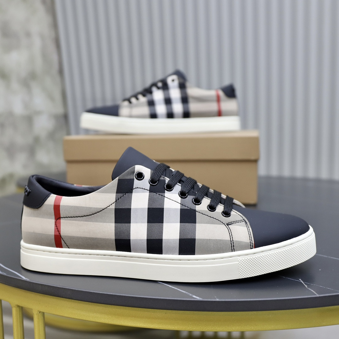 UA Burberry Check Sneakers