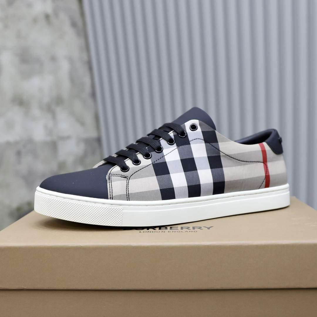UA Burberry Check Sneakers