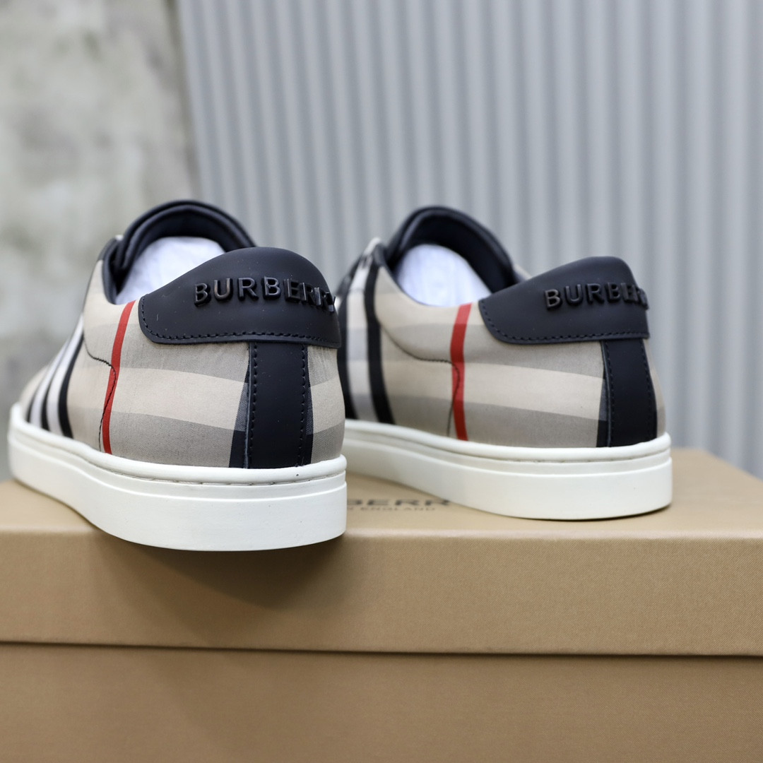 UA Burberry Check Sneakers