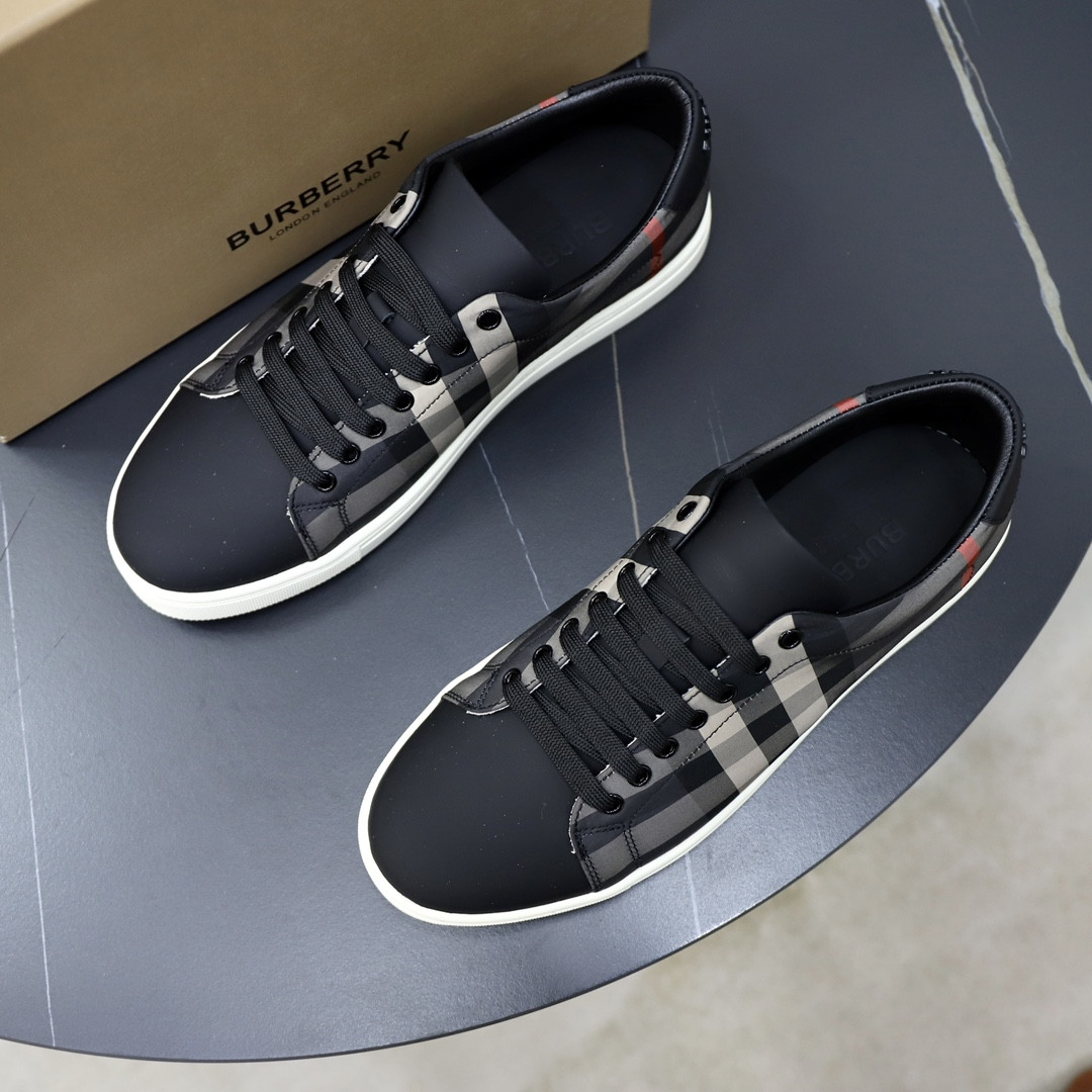 UA Burberry Check Sneakers