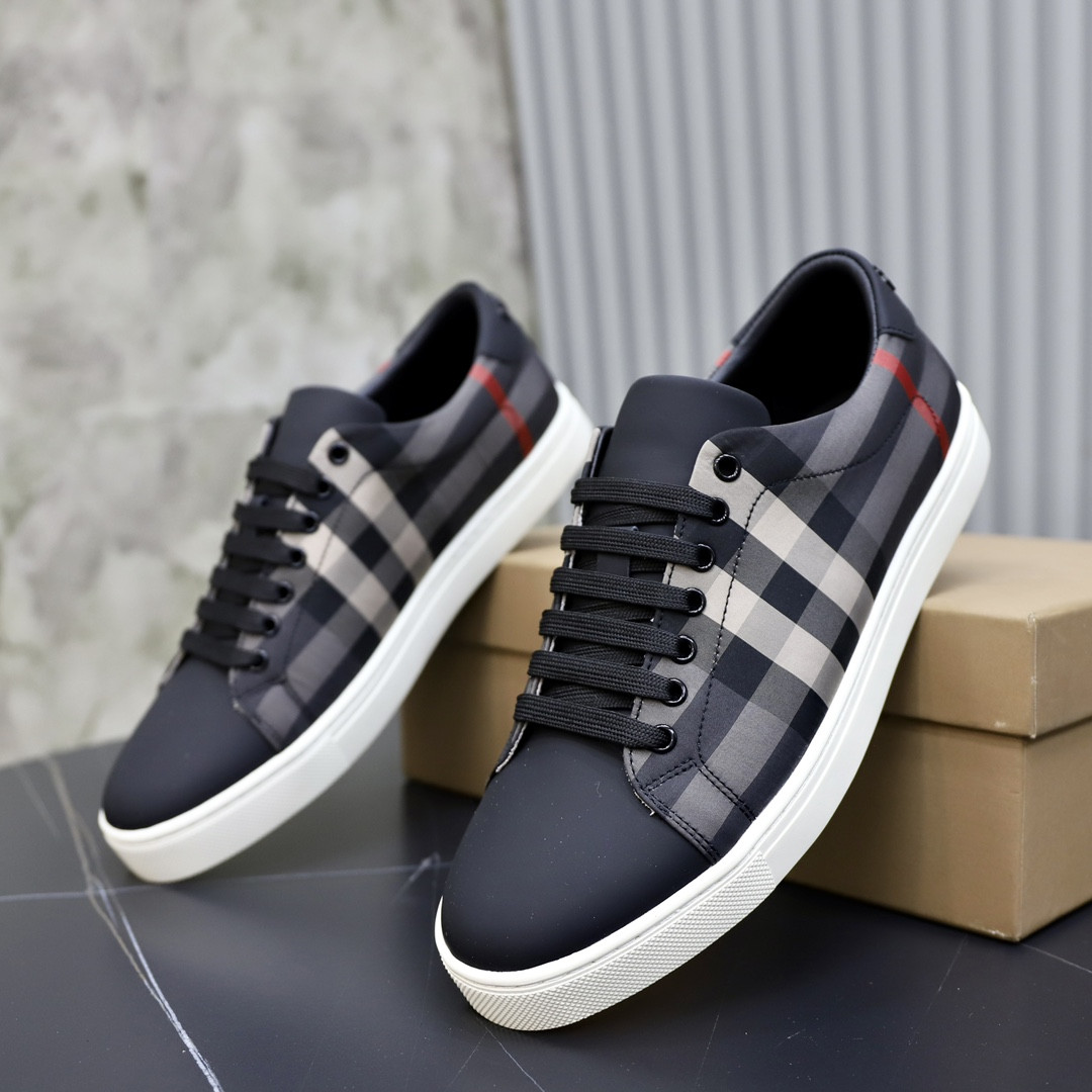 UA Burberry Check Sneakers