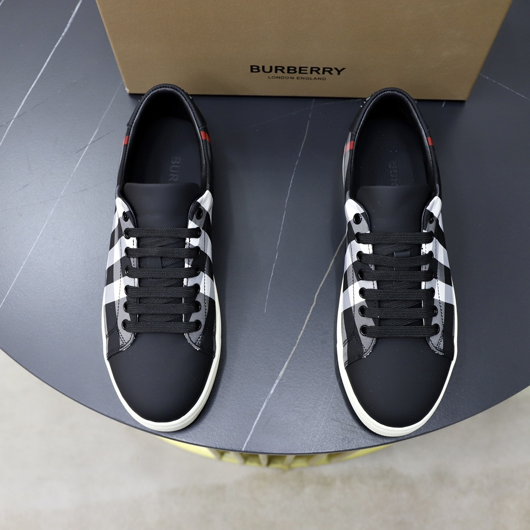 UA Burberry Check Sneakers