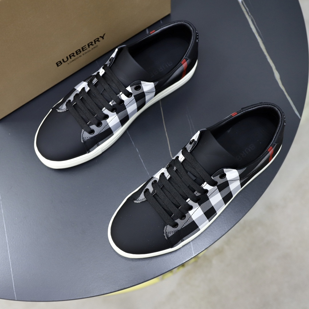 UA Burberry Check Sneakers