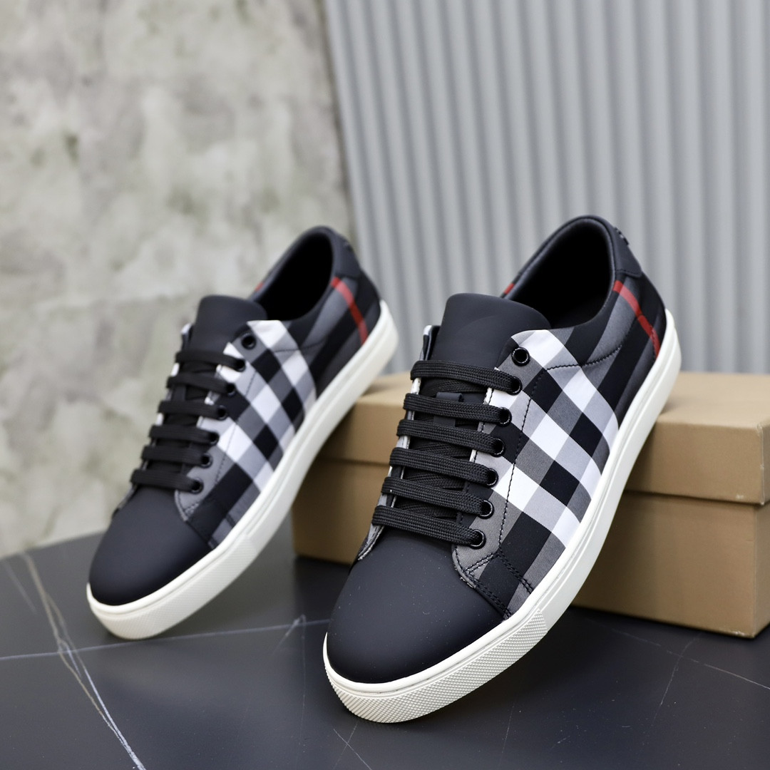 UA Burberry Check Sneakers