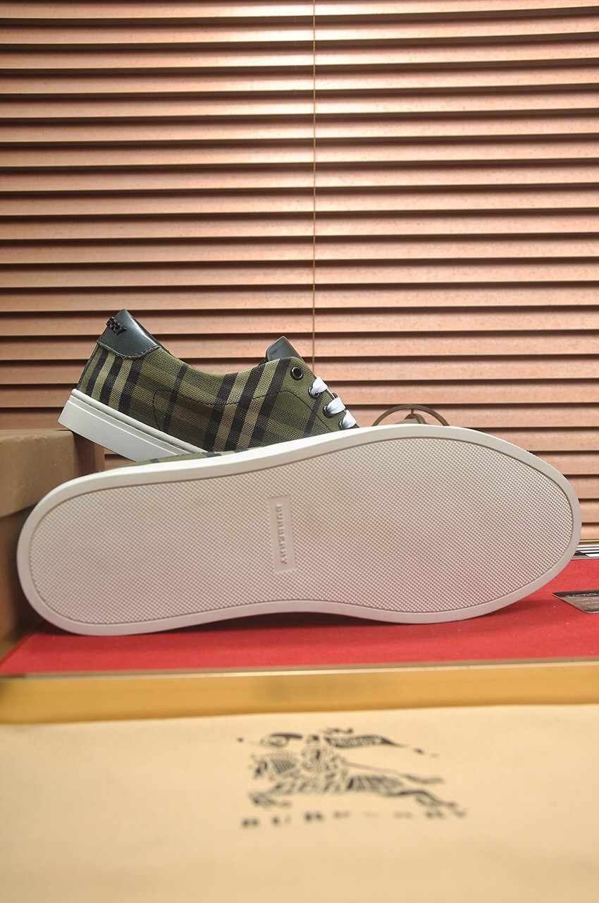 UA Burberry Check Sneakers