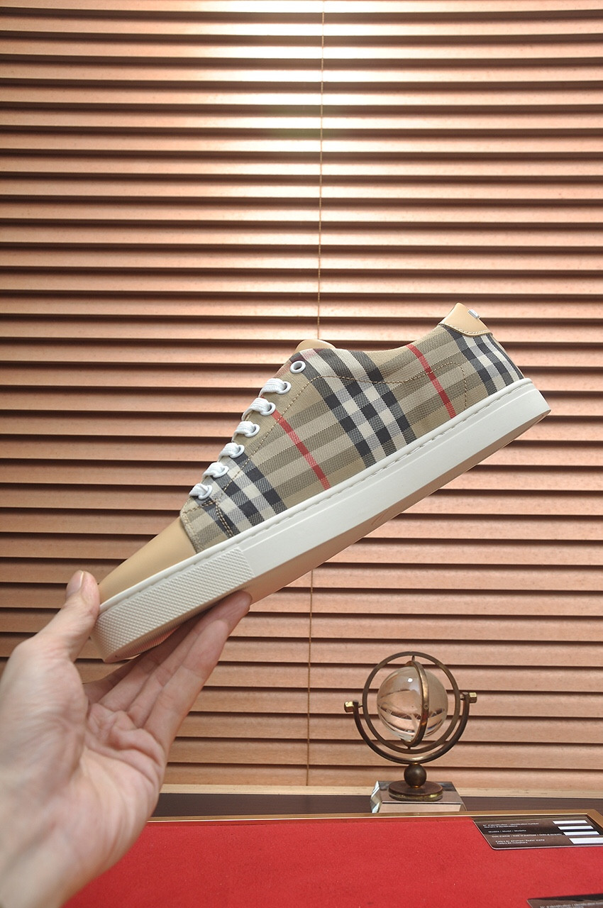 UA Burberry Check Sneakers