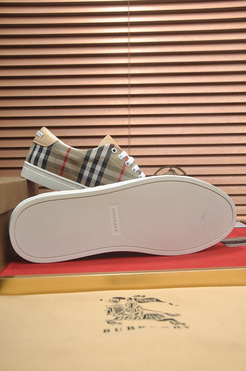 UA Burberry Check Sneakers