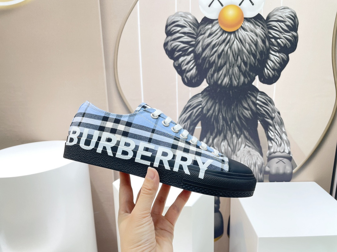 UA Burberry Check Sneakers