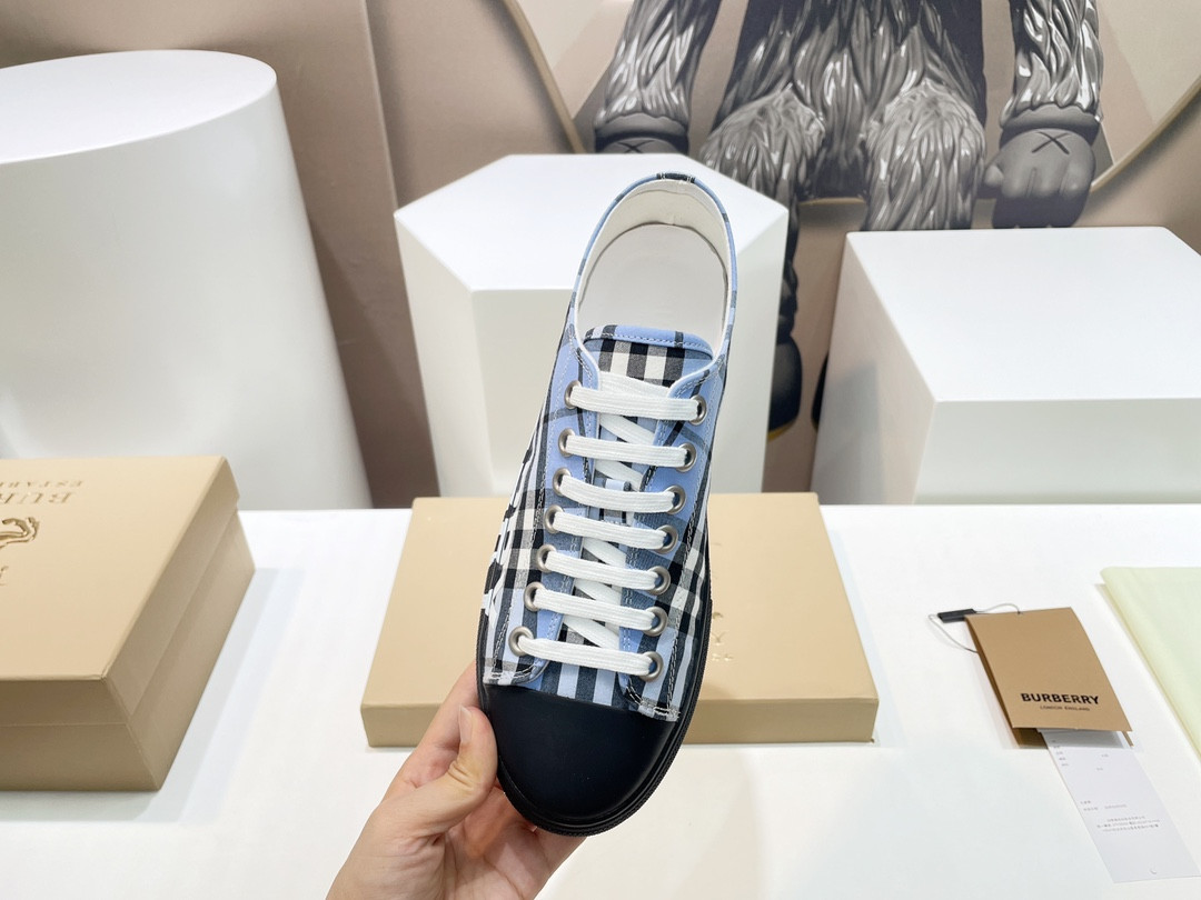 UA Burberry Check Sneakers