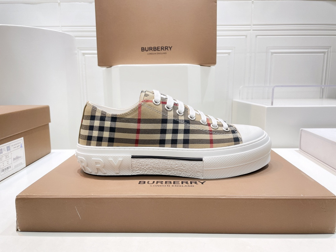 UA Burberry Check Sneakers