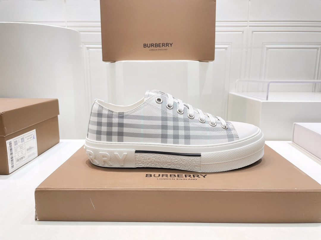 UA Burberry Check Sneakers