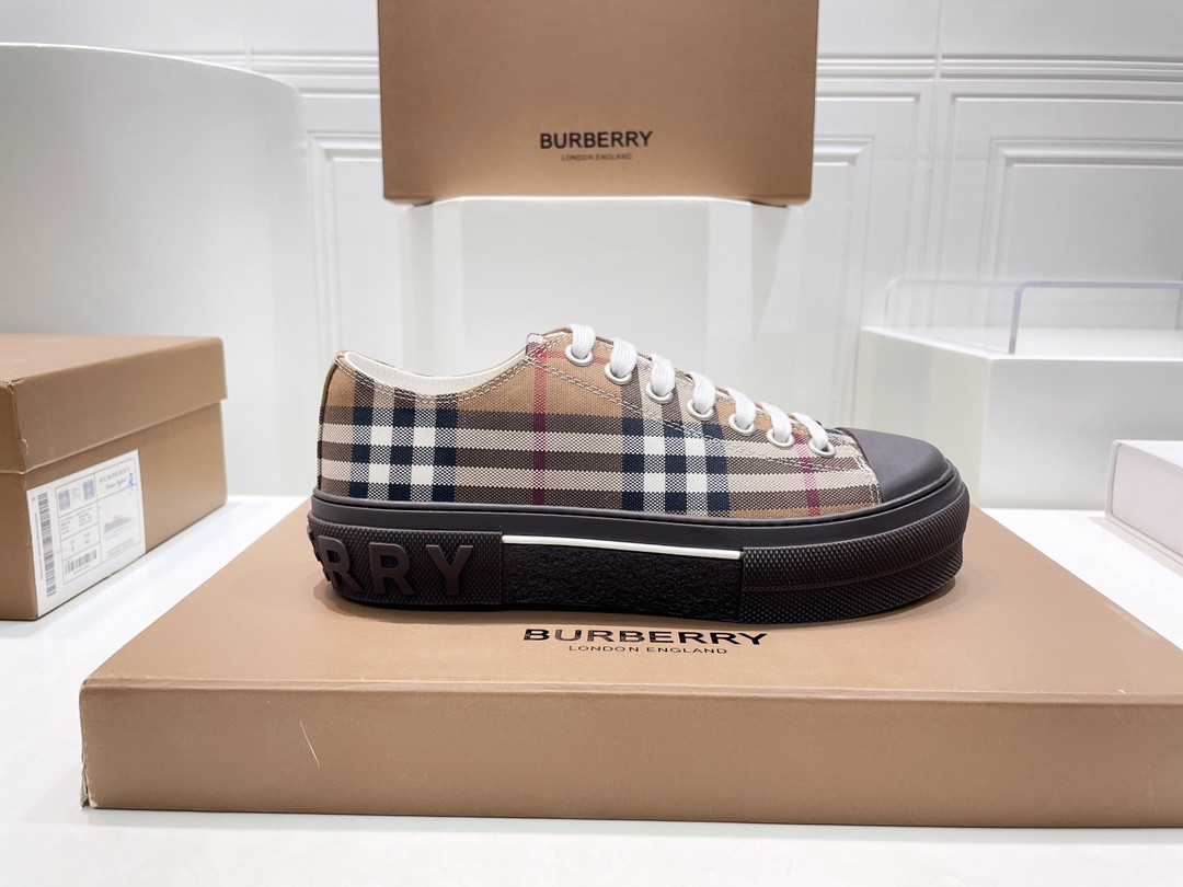 UA Burberry Check Sneakers