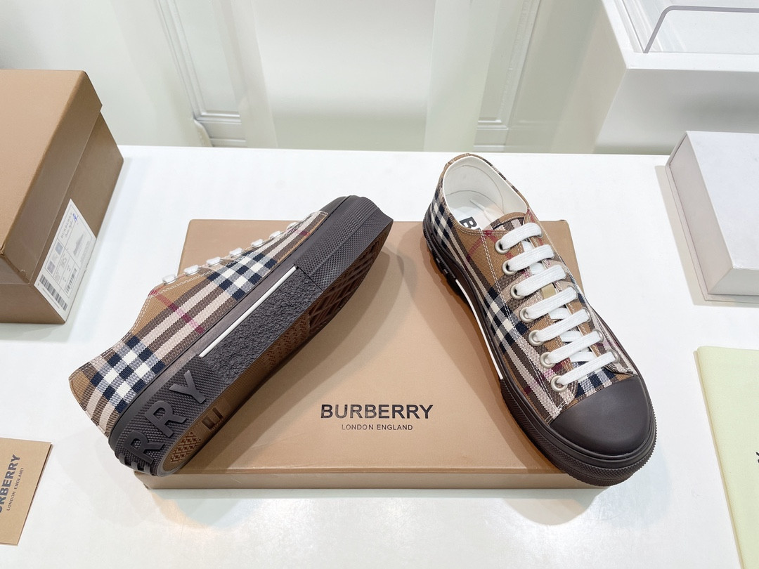 UA Burberry Check Sneakers