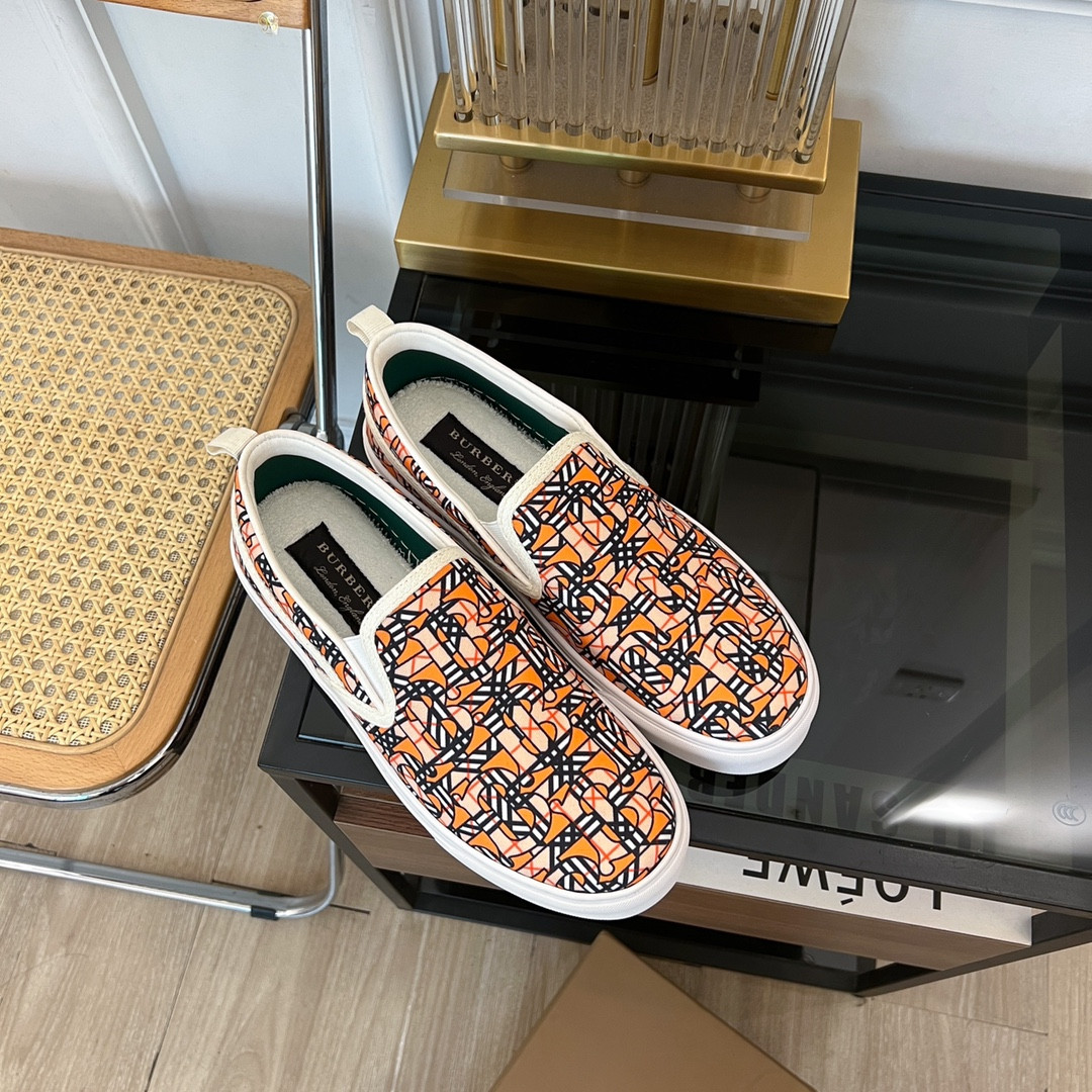 UA Burberry Slip On Sneakers