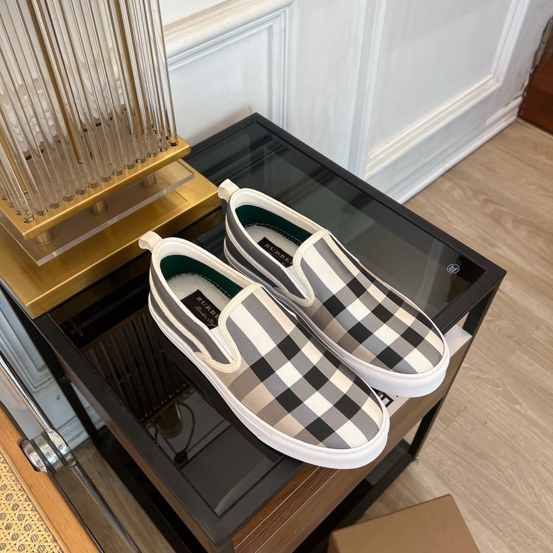 UA Burberry Slip On Sneakers