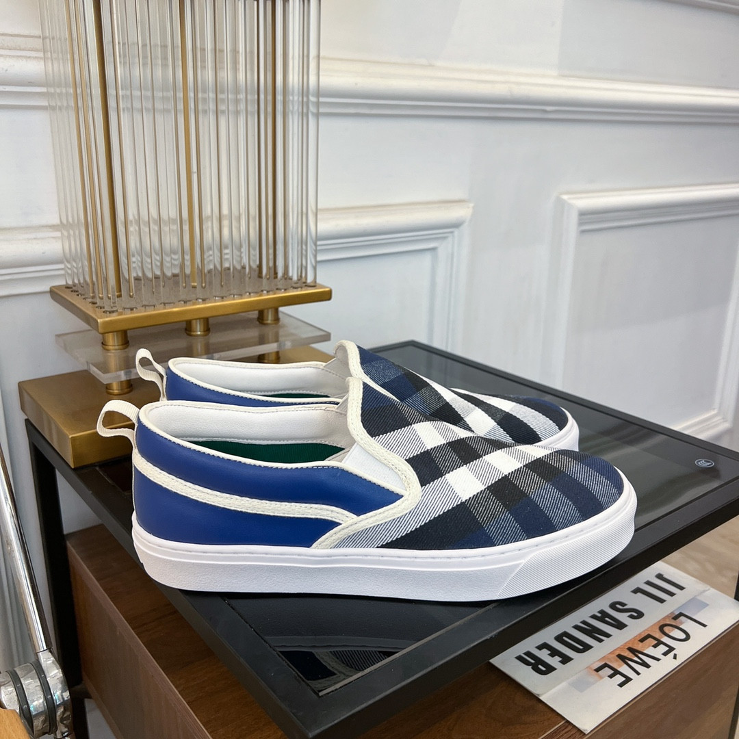 UA Burberry Slip On Sneakers
