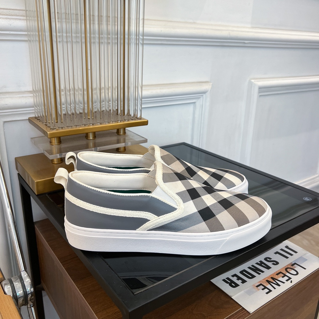 UA Burberry Slip On Sneakers