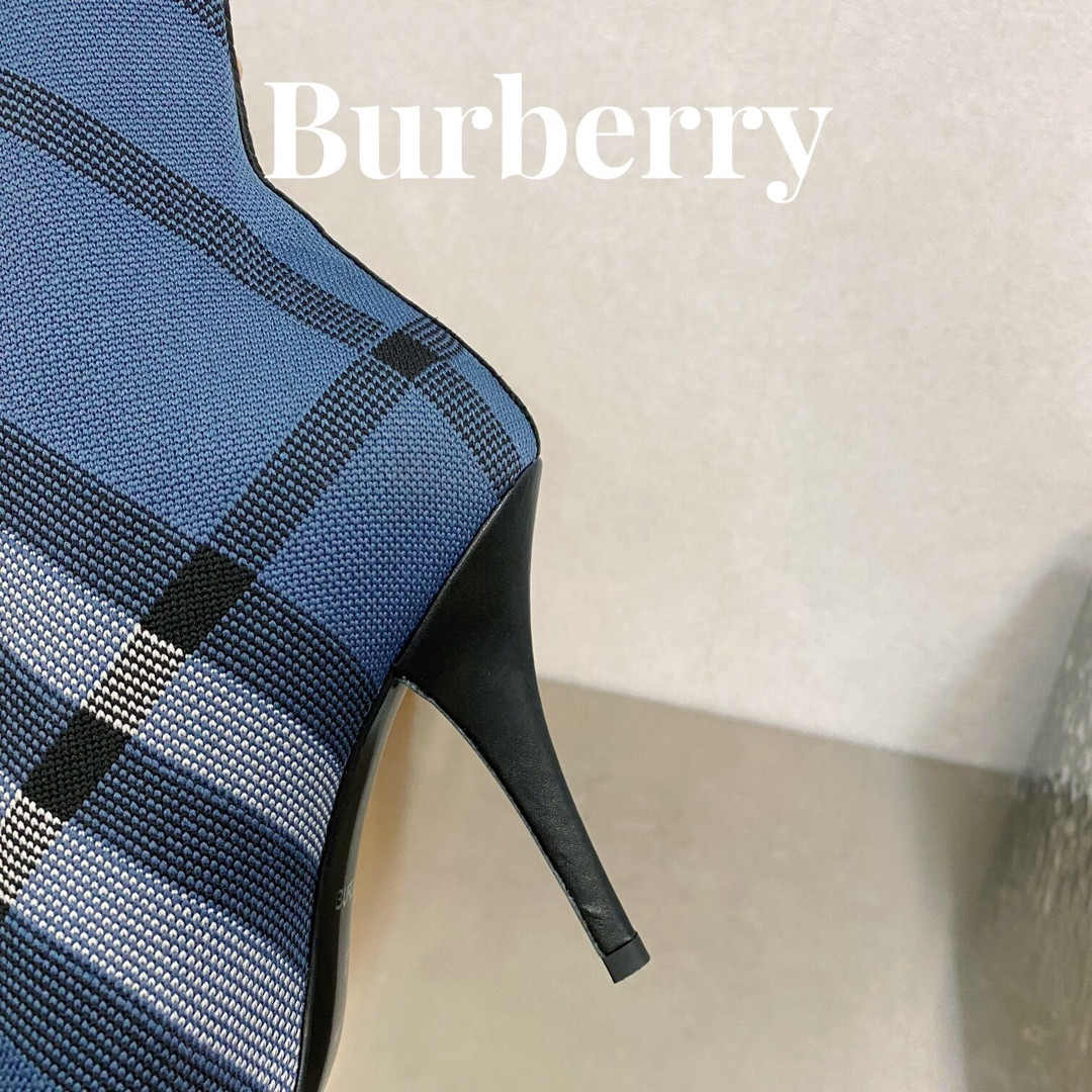 UA Burberry Check High Boots