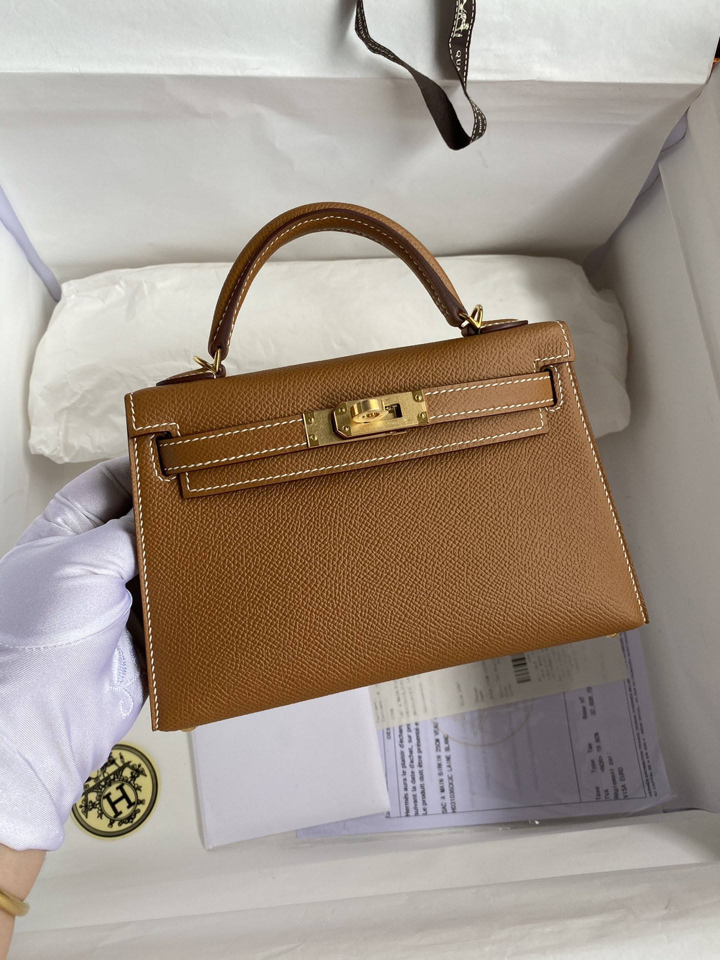 Hermès Mini Kelly 19 19×6×12CM