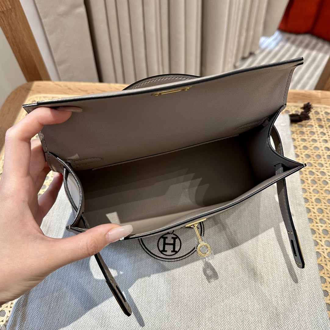 Hermès Kelly Mini Swift 22 22×7×13CM