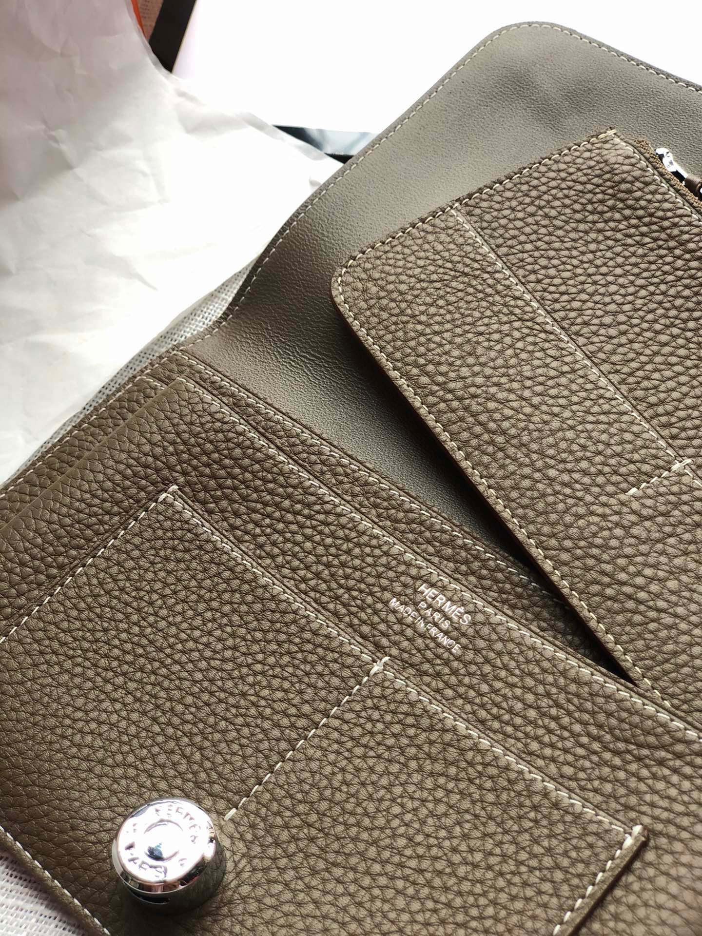 Hermès Dogon Duo Wallet 20.1cm