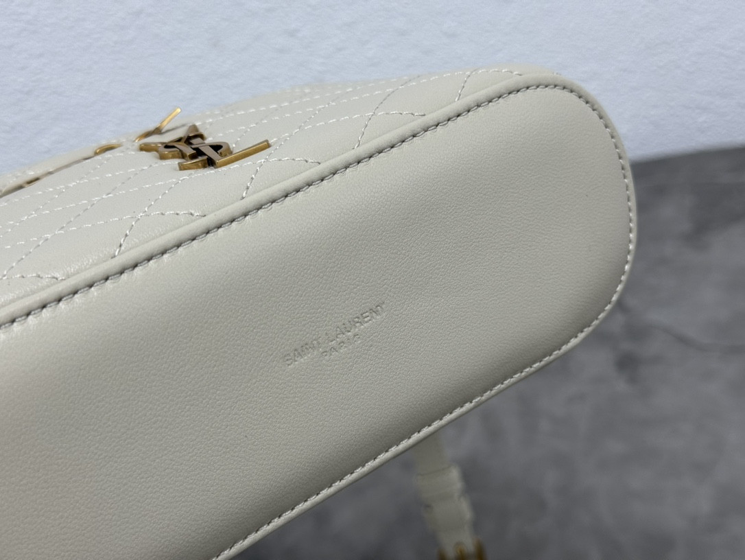 YSL GABY VANITY BAG IN LAMBSKIN 18 X 11 X 6.5 CM