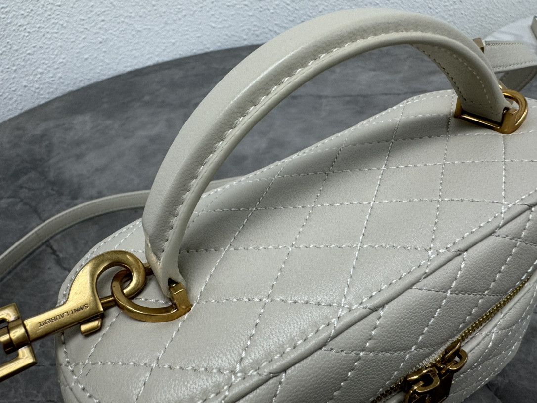 YSL GABY VANITY BAG IN LAMBSKIN 18 X 11 X 6.5 CM