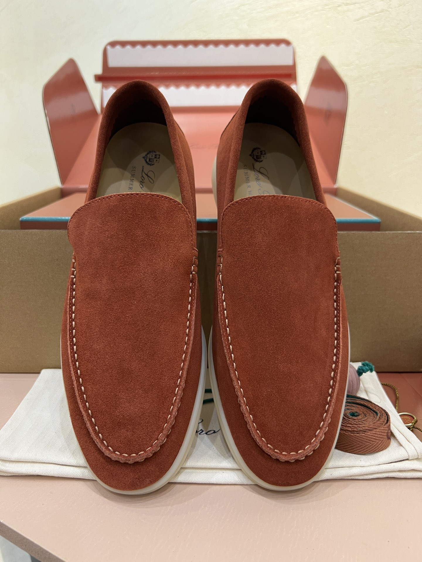 UA Loro Piana Summer Walk Loafers