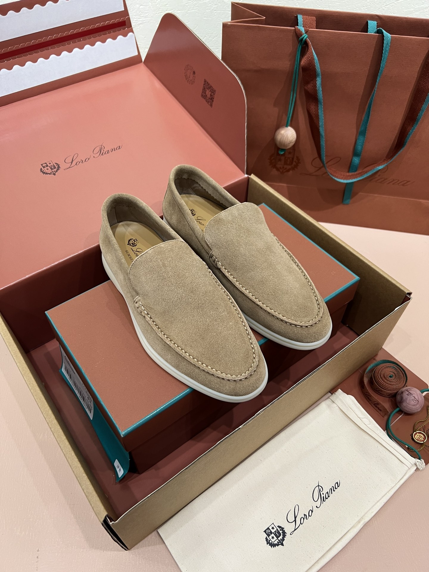 UA Loro Piana Summer Walk Loafers