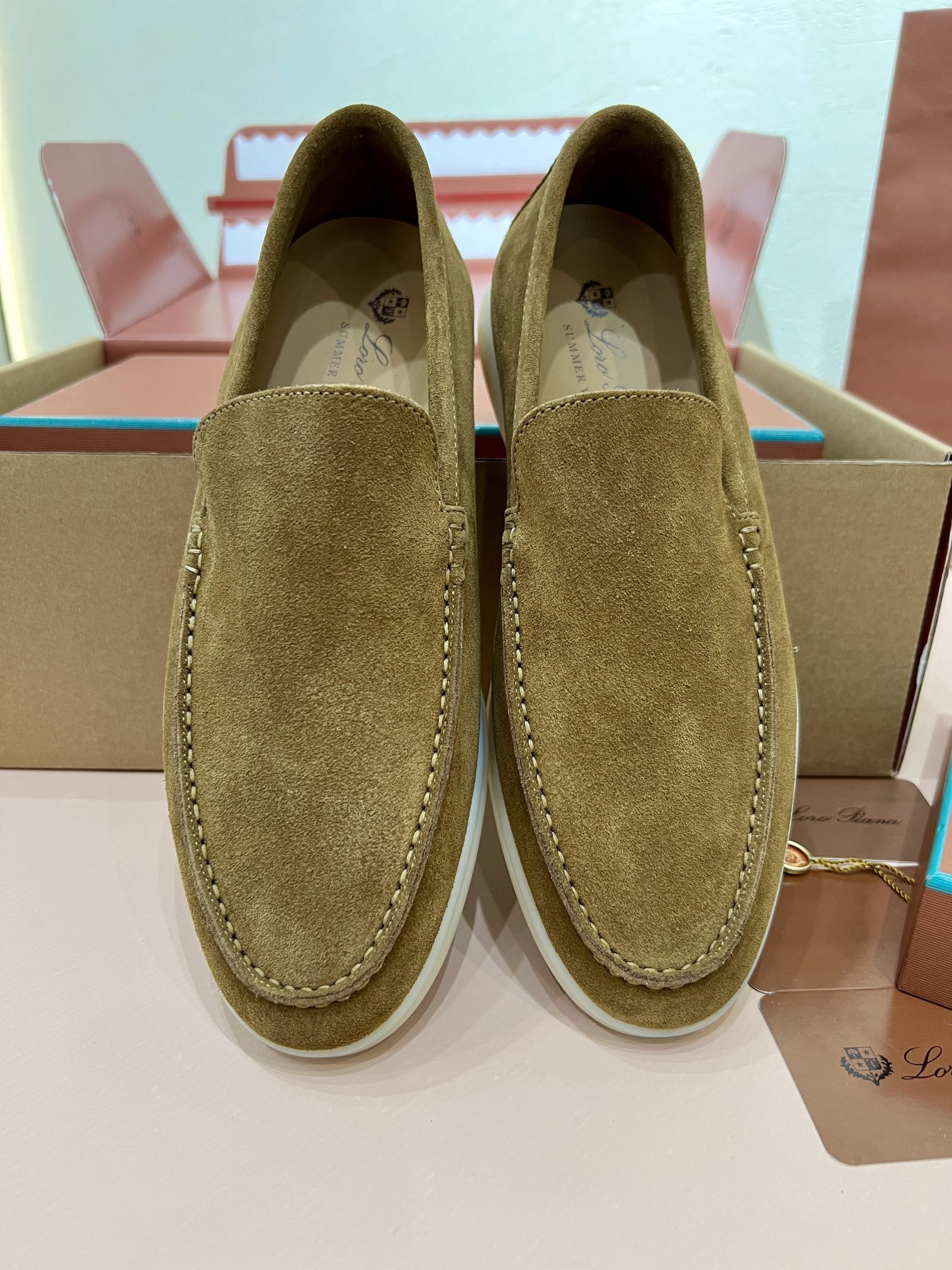 UA Loro Piana Summer Walk Loafers