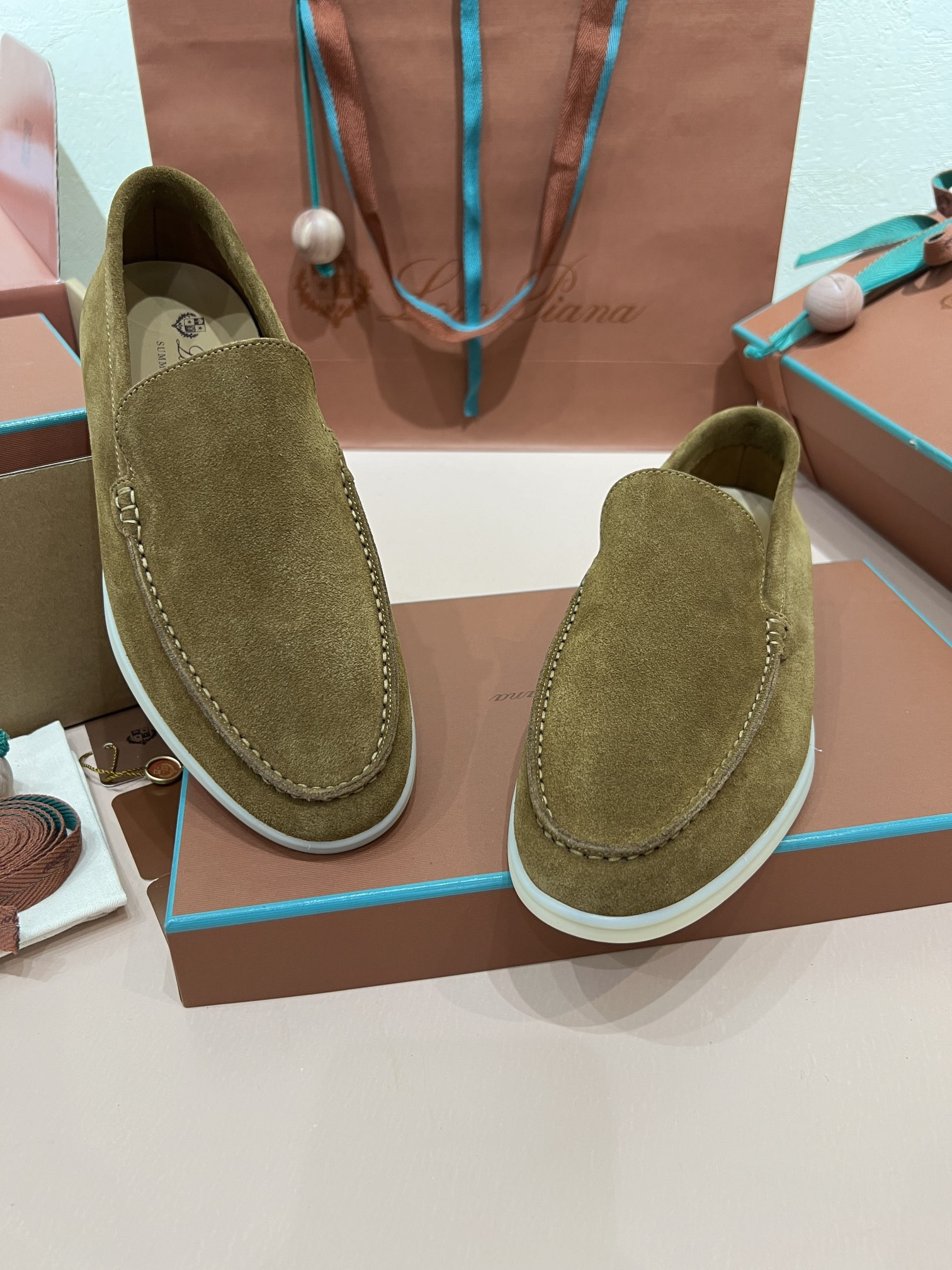 UA Loro Piana Summer Walk Loafers