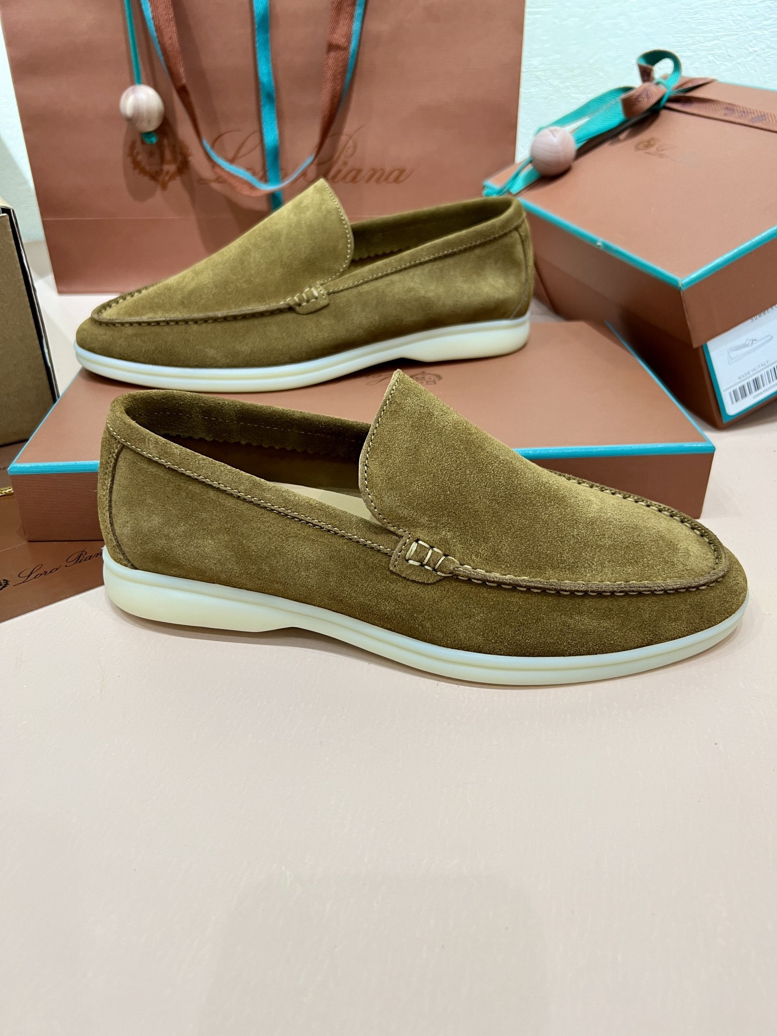 UA Loro Piana Summer Walk Loafers