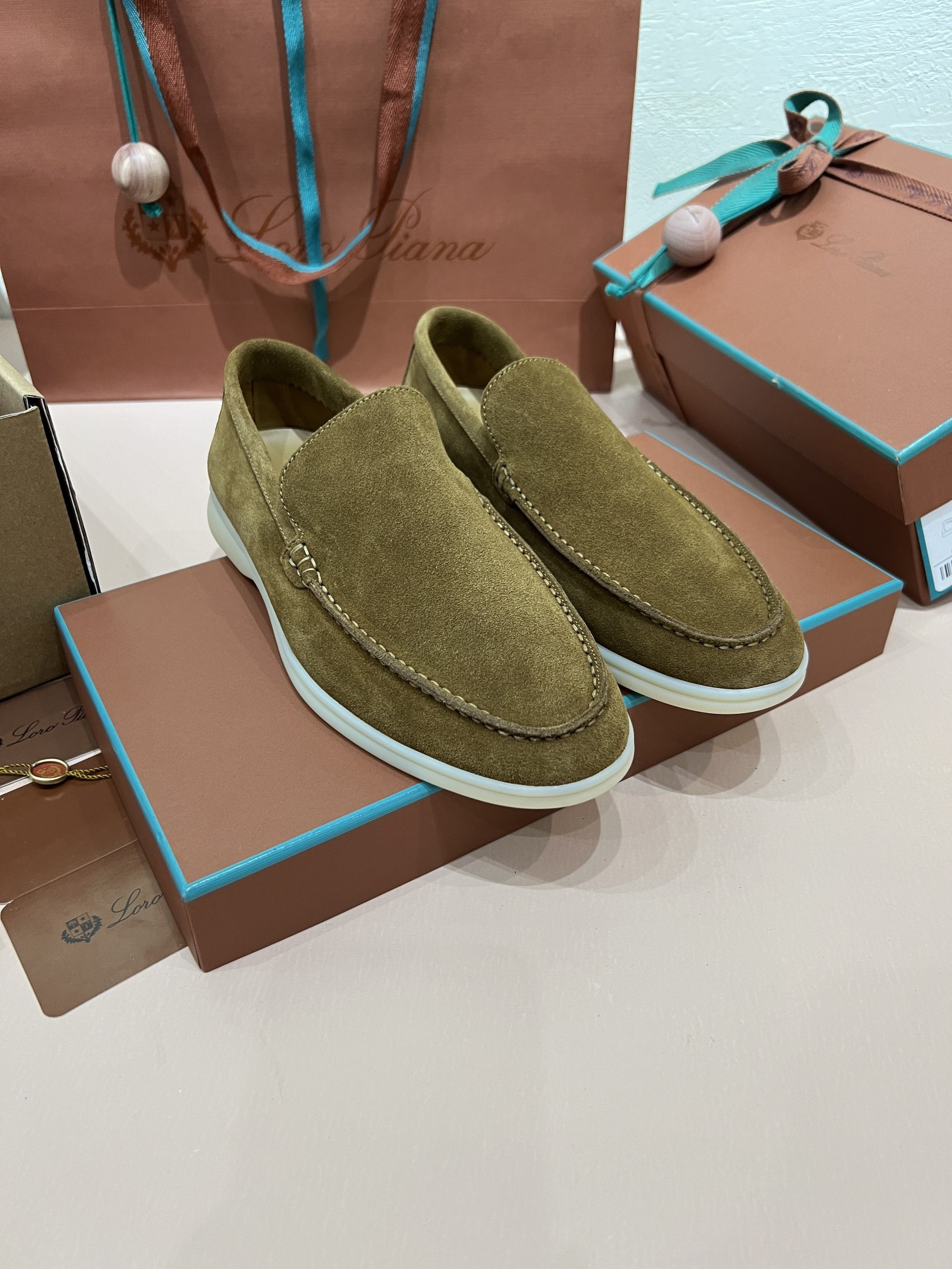 UA Loro Piana Summer Walk Loafers