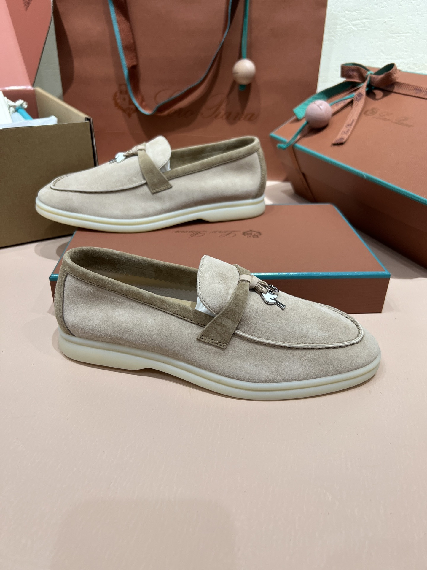 UA Loro Piana Summer Charms Walk Loafers