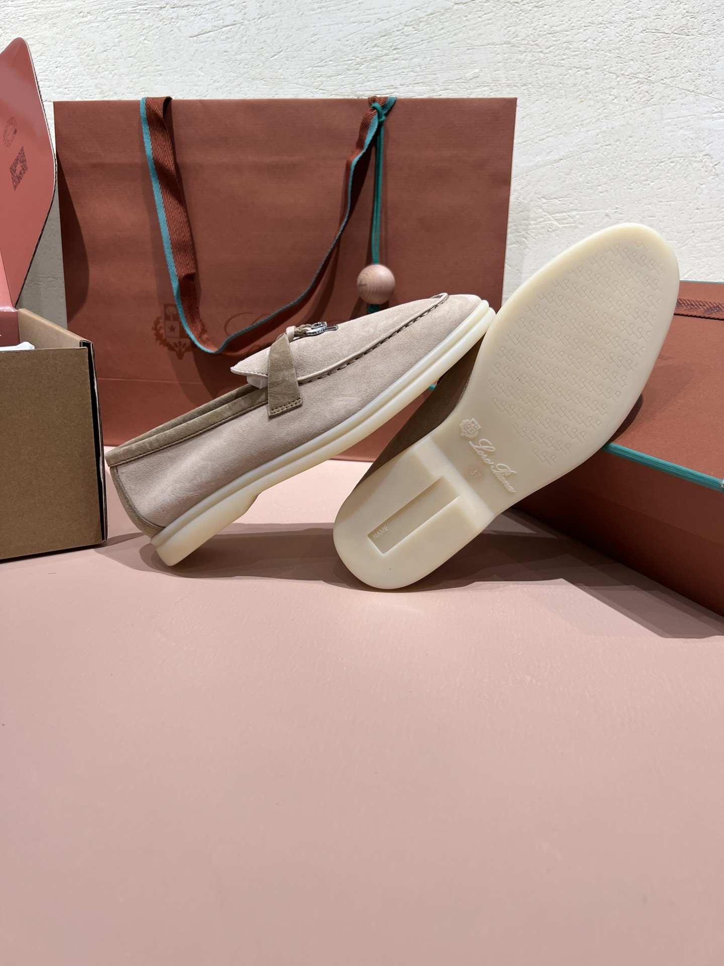 UA Loro Piana Summer Charms Walk Loafers