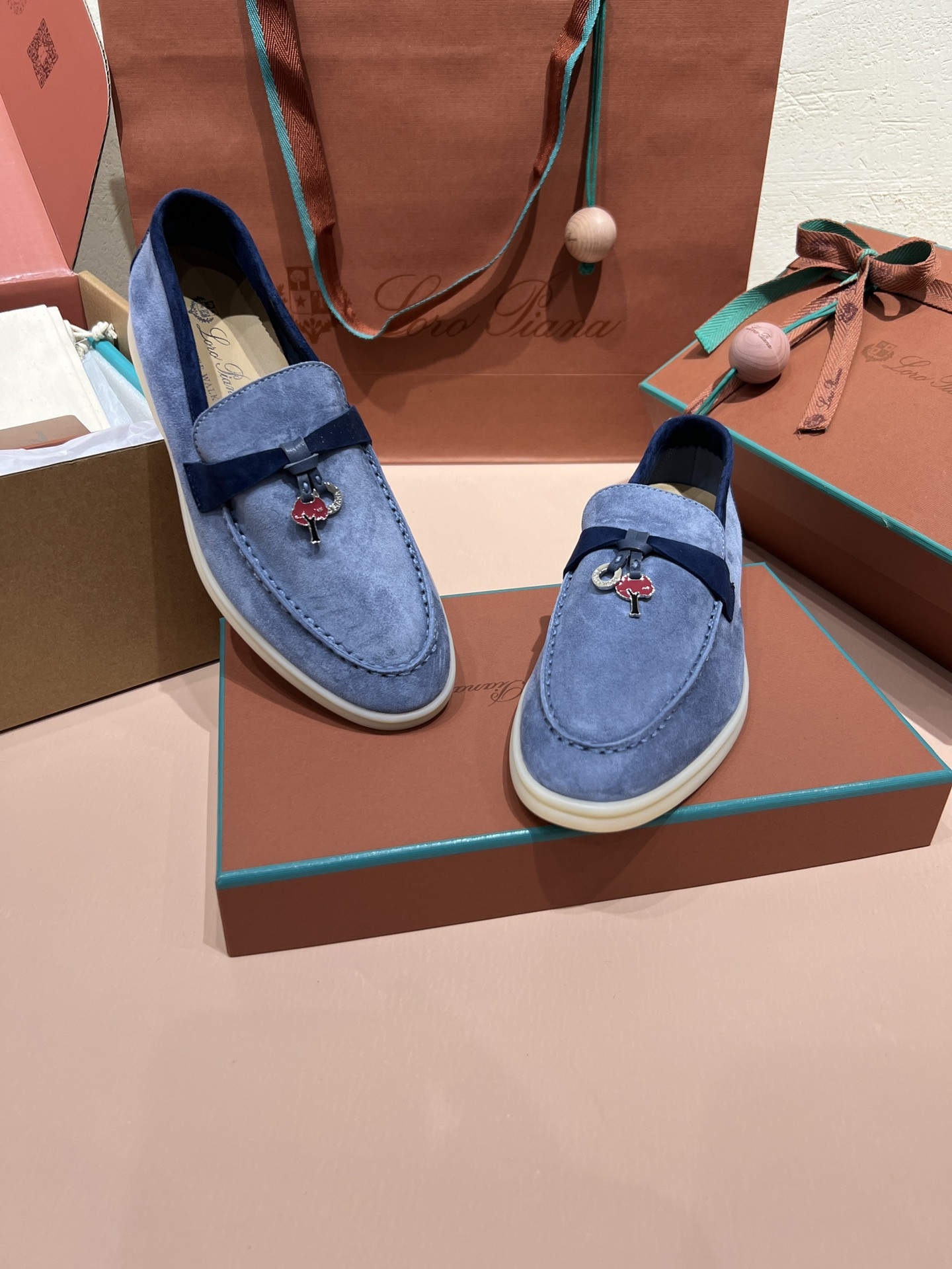 UA Loro Piana Summer Charms Walk Loafers