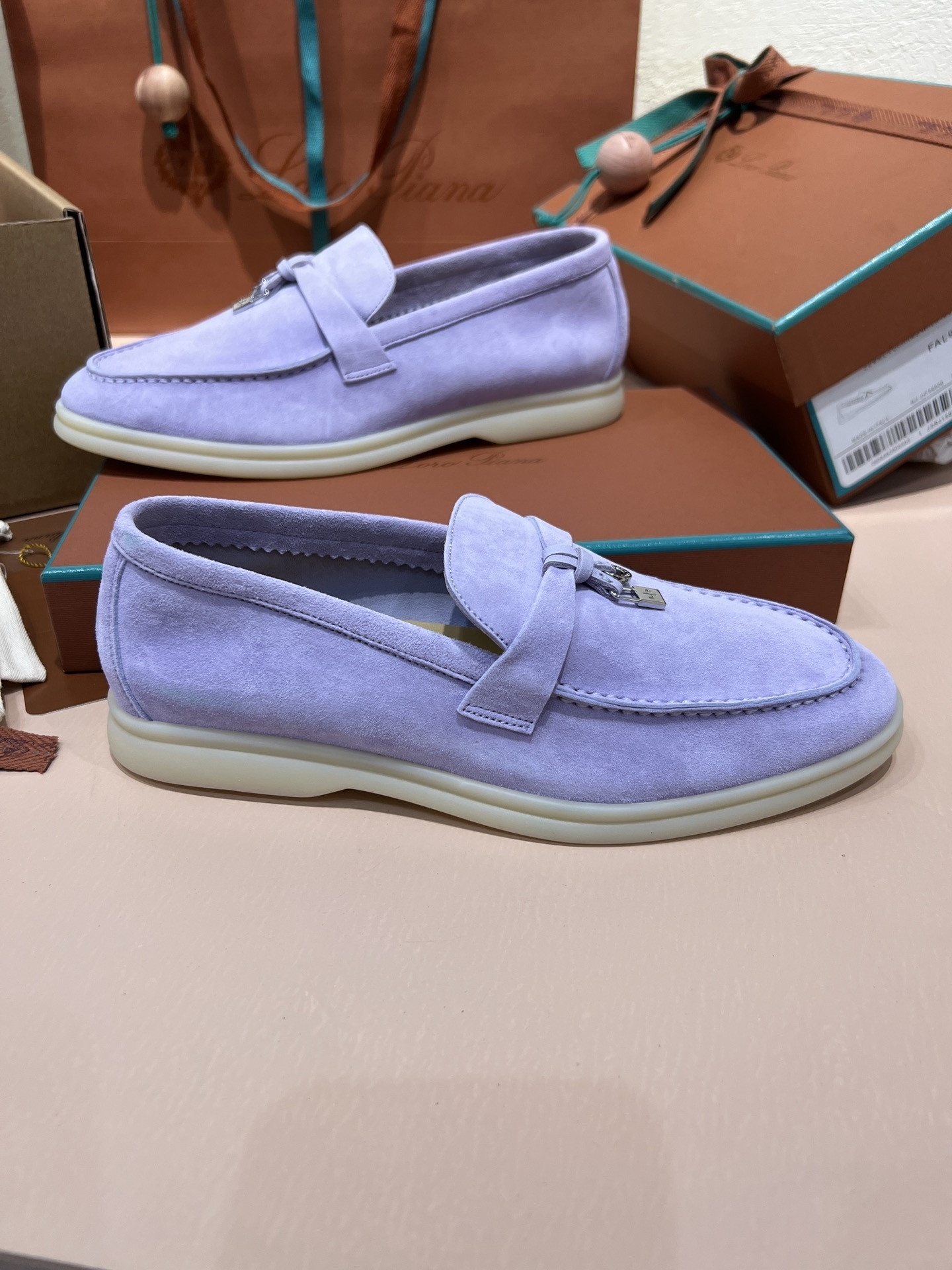 UA Loro Piana Summer Charms Walk Loafers