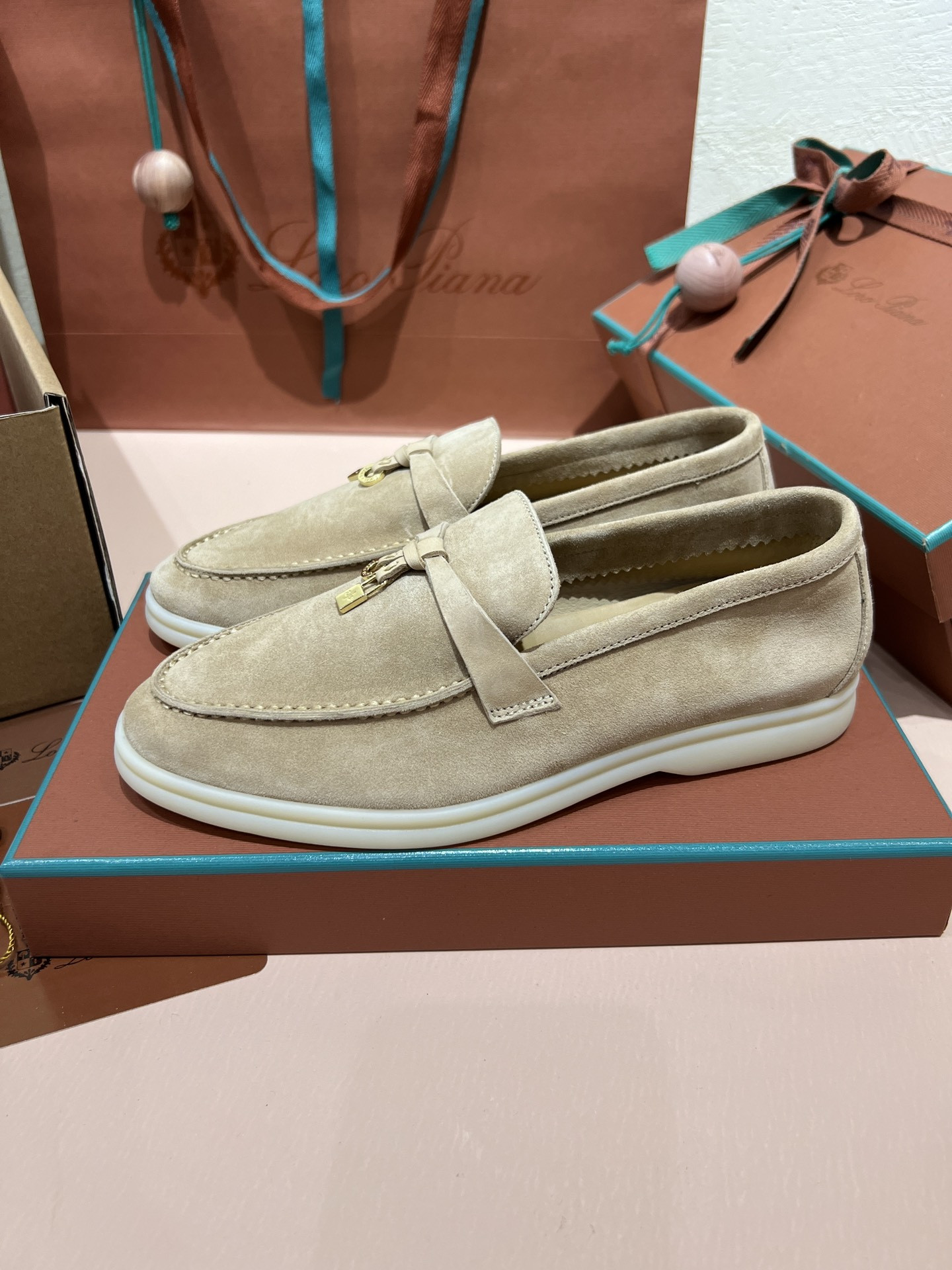 UA Loro Piana Summer Charms Walk Loafers