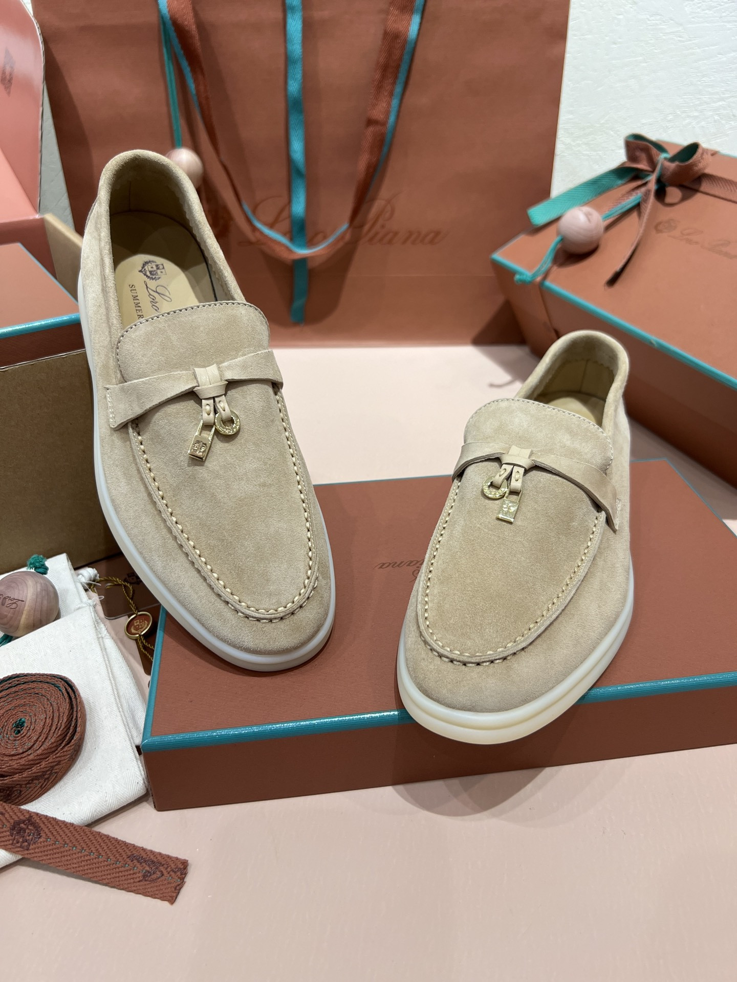 UA Loro Piana Summer Charms Walk Loafers