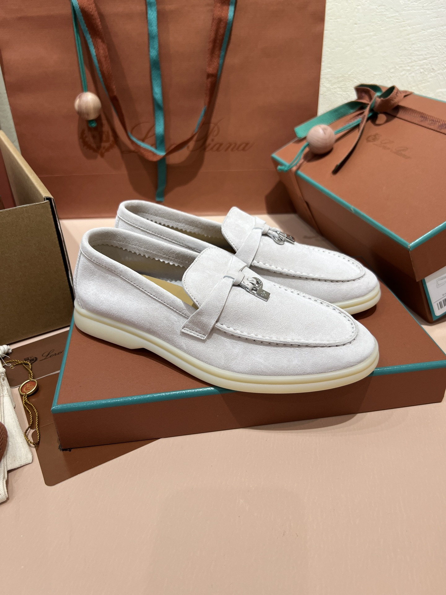 UA Loro Piana Summer Charms Walk Loafers