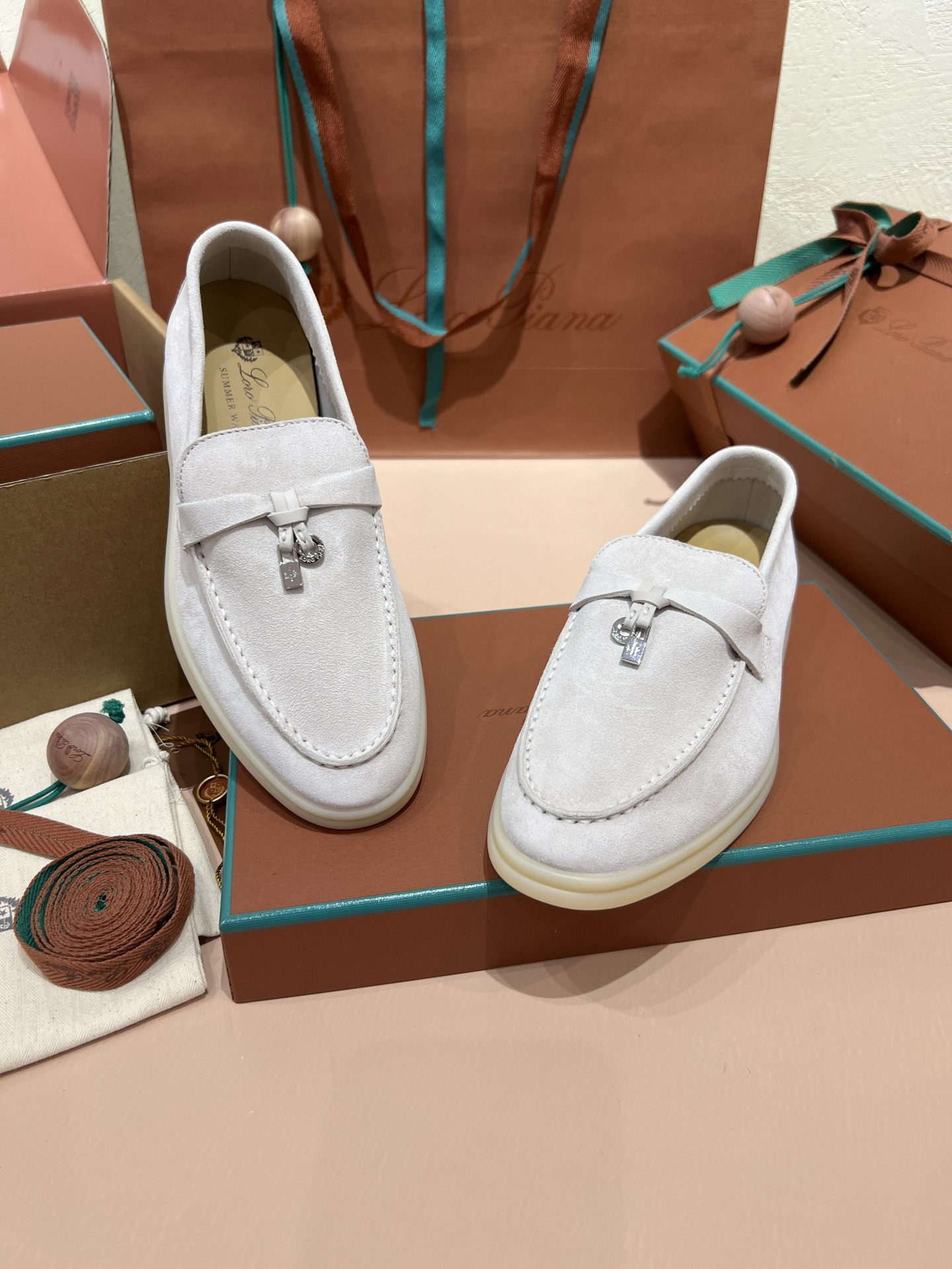 UA Loro Piana Summer Charms Walk Loafers